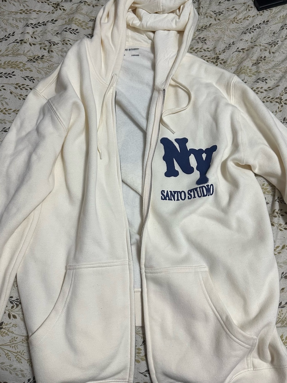 Santo Studio x Cody Bellinger NY Zip Graphic Hoodie